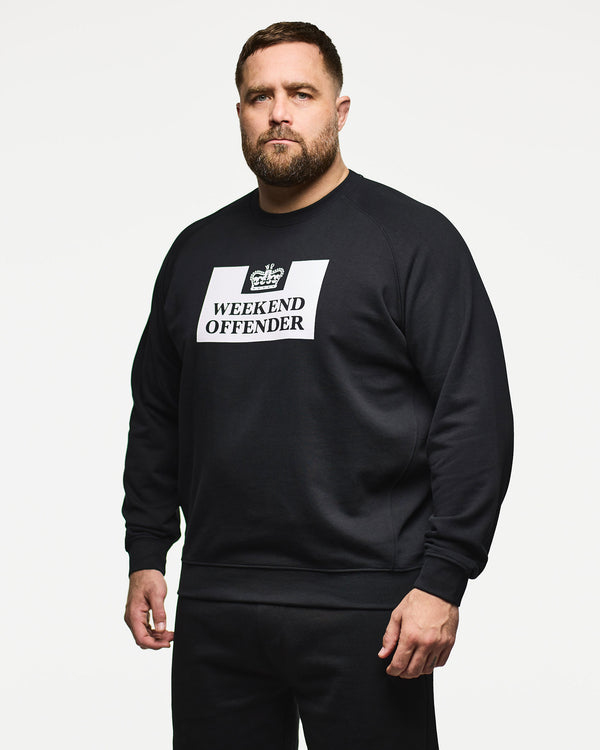 Plus Size - Penitentiary Classic Sweatshirt Black