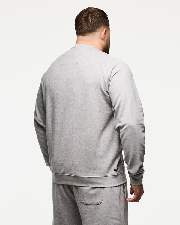 Plus Size - Penitentiary Classic Sweatshirt Grey Marl