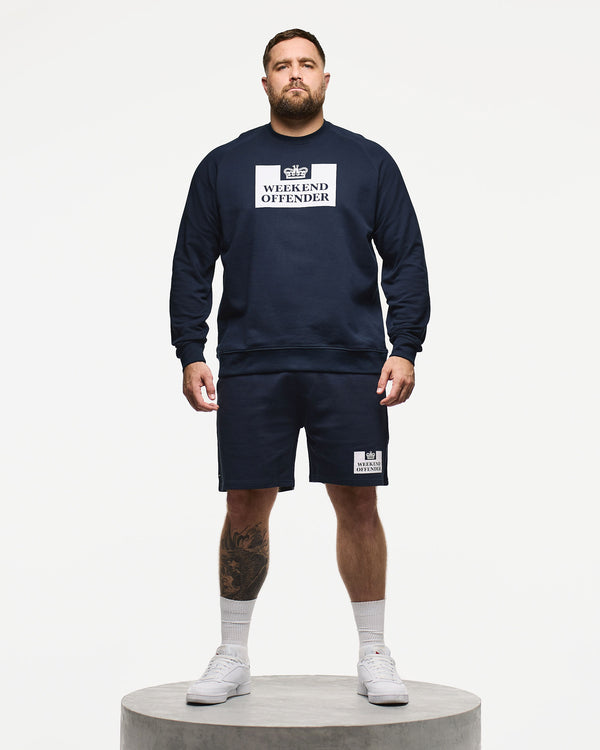 Plus Size - Penitentiary Classic Sweatshirt Navy