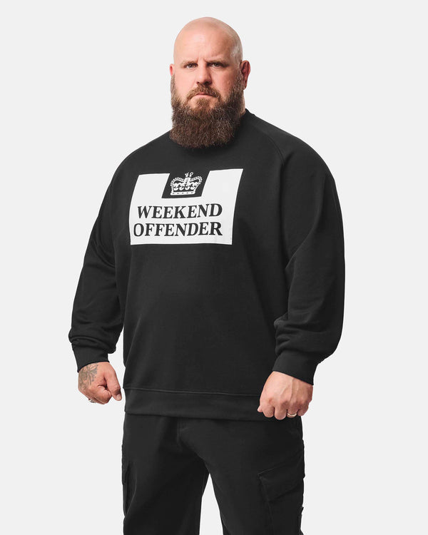 Plus Size - Penitentiary Classic Sweatshirt Black