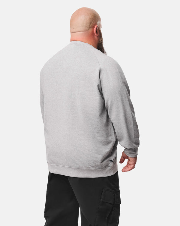 Plus Size - Penitentiary Classic Sweatshirt Grey Marl