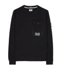 Adiel Mesh Pocket Sweatshirt Black