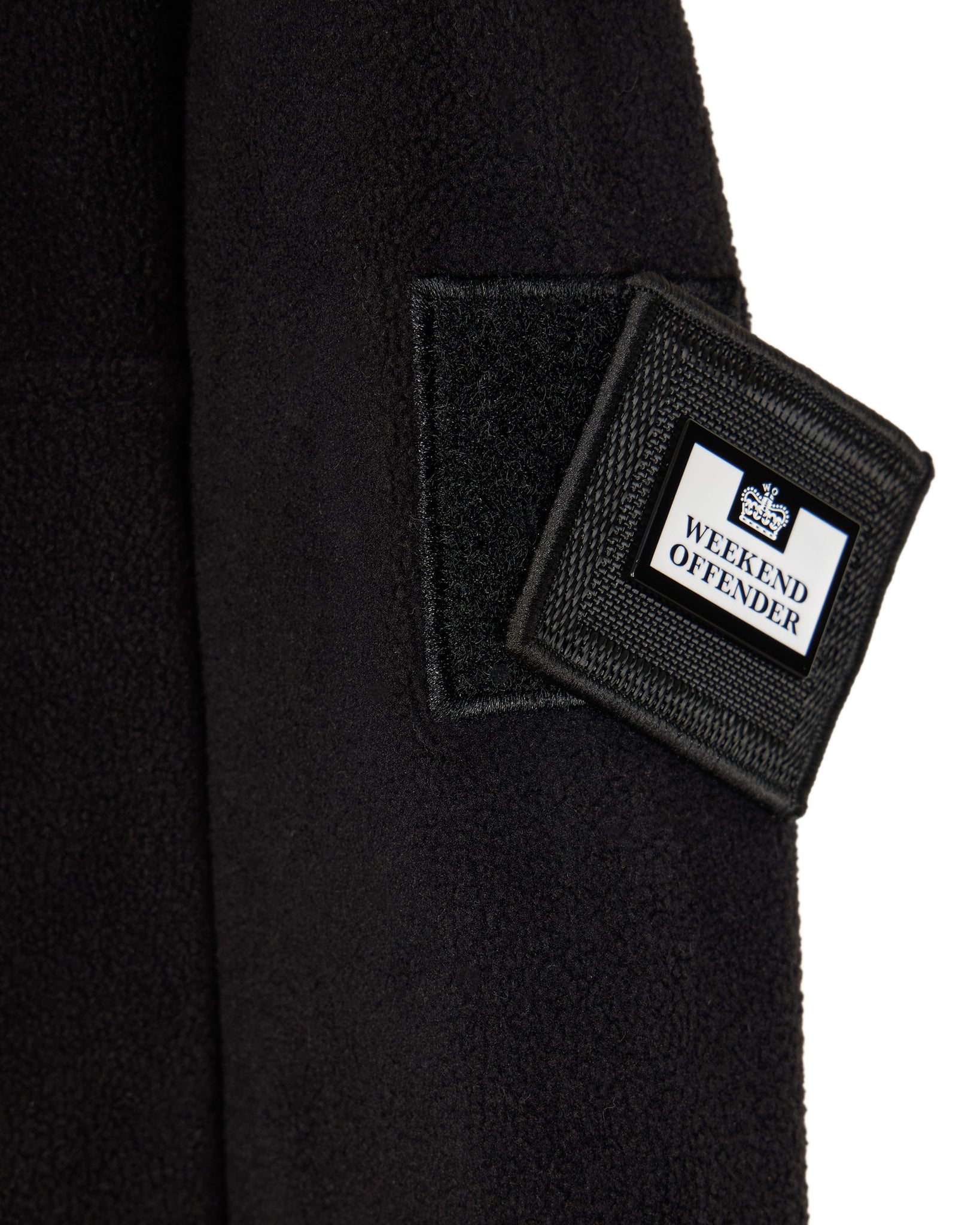 Cruz Polar Fleece Black/Greystone