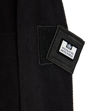 Cruz Polar Fleece Black/Greystone