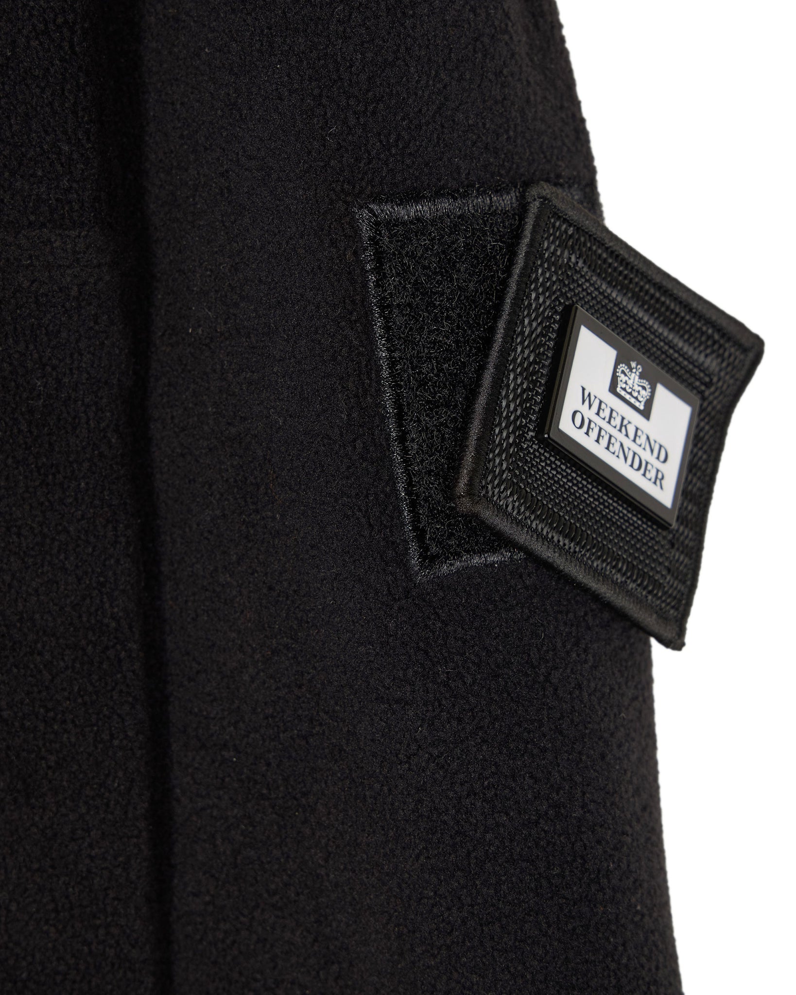 Cruz Polar Fleece Black/Orange Peel