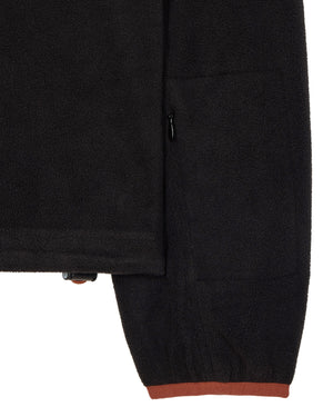 Cruz Polar Fleece Black/Orange Peel