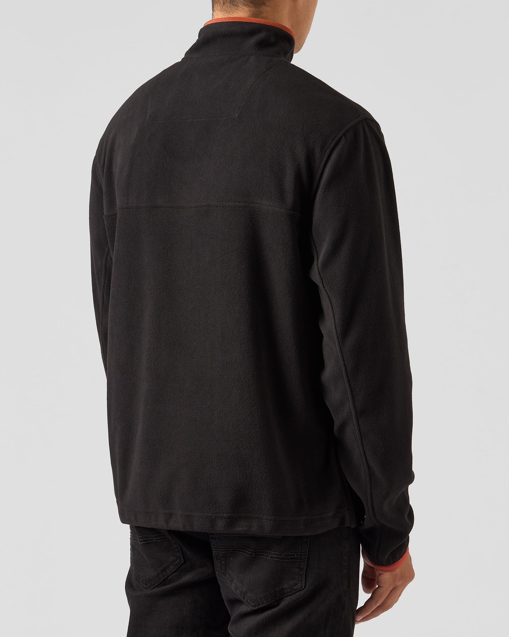 Cruz Polar Fleece Black/Orange Peel