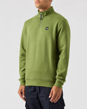 Faraone Quarter Zip Sweatshirt Seaweed Green