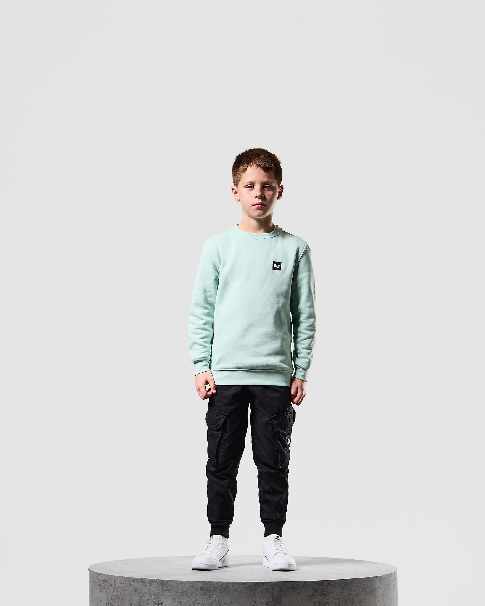 Kids Ferrer Sweatshirt Mint Tea Green