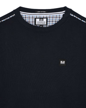 Vega Sweatshirt Navy/Blue House Check