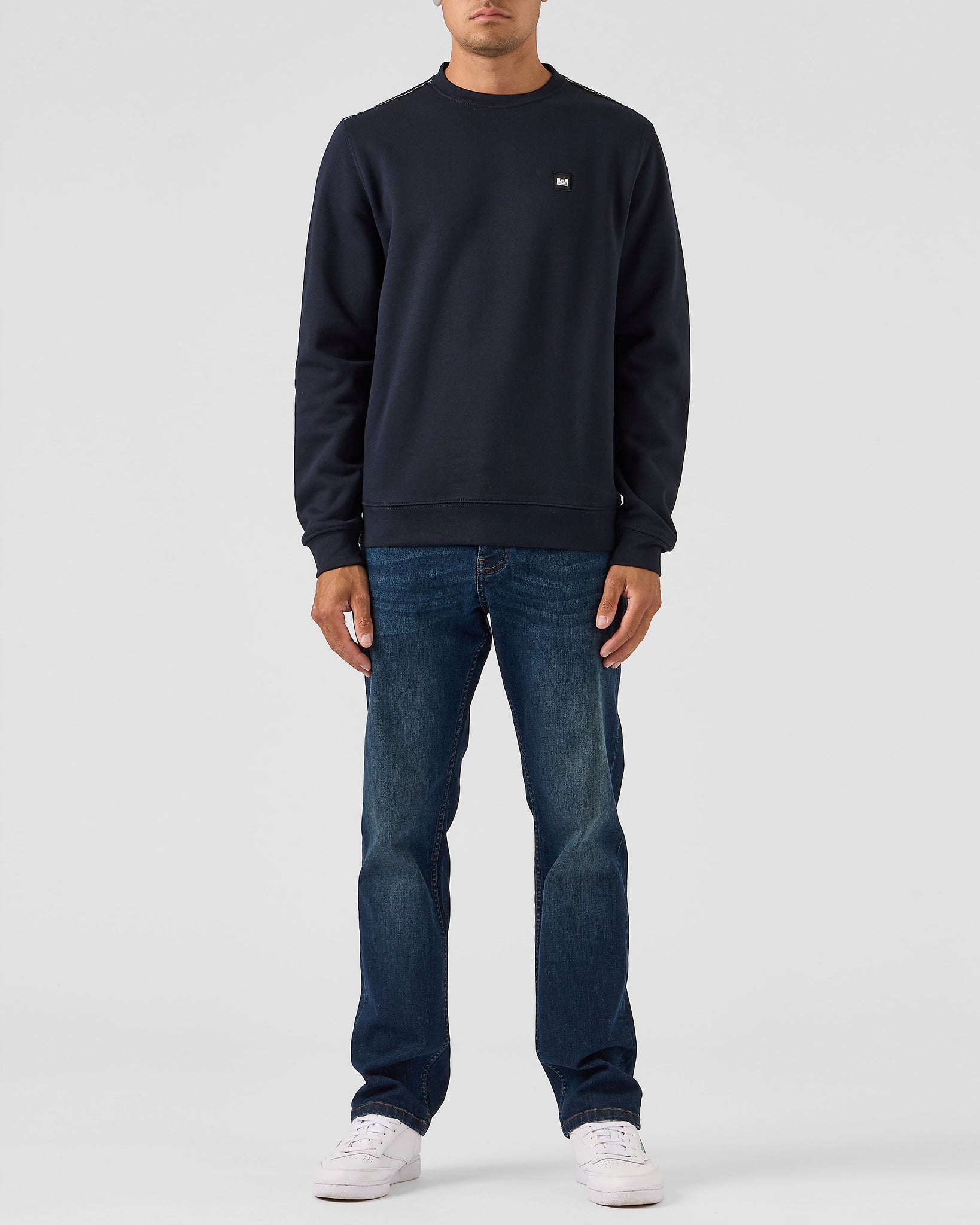 Vega Sweatshirt Navy/House Check