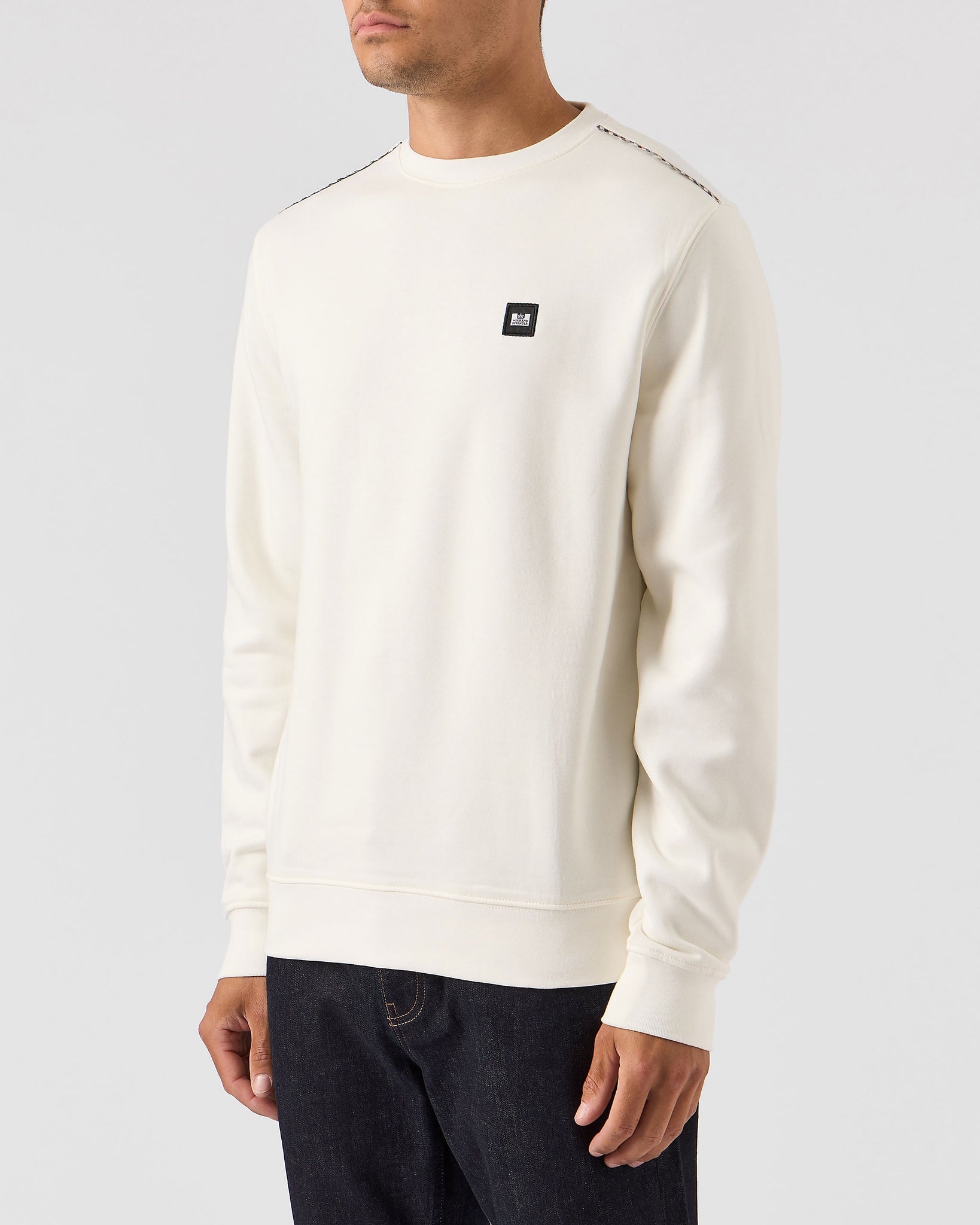 Vega Sweatshirt Winter White/House Check