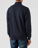 Matisa Quarter Zip Sweatshirt Navy/House Check