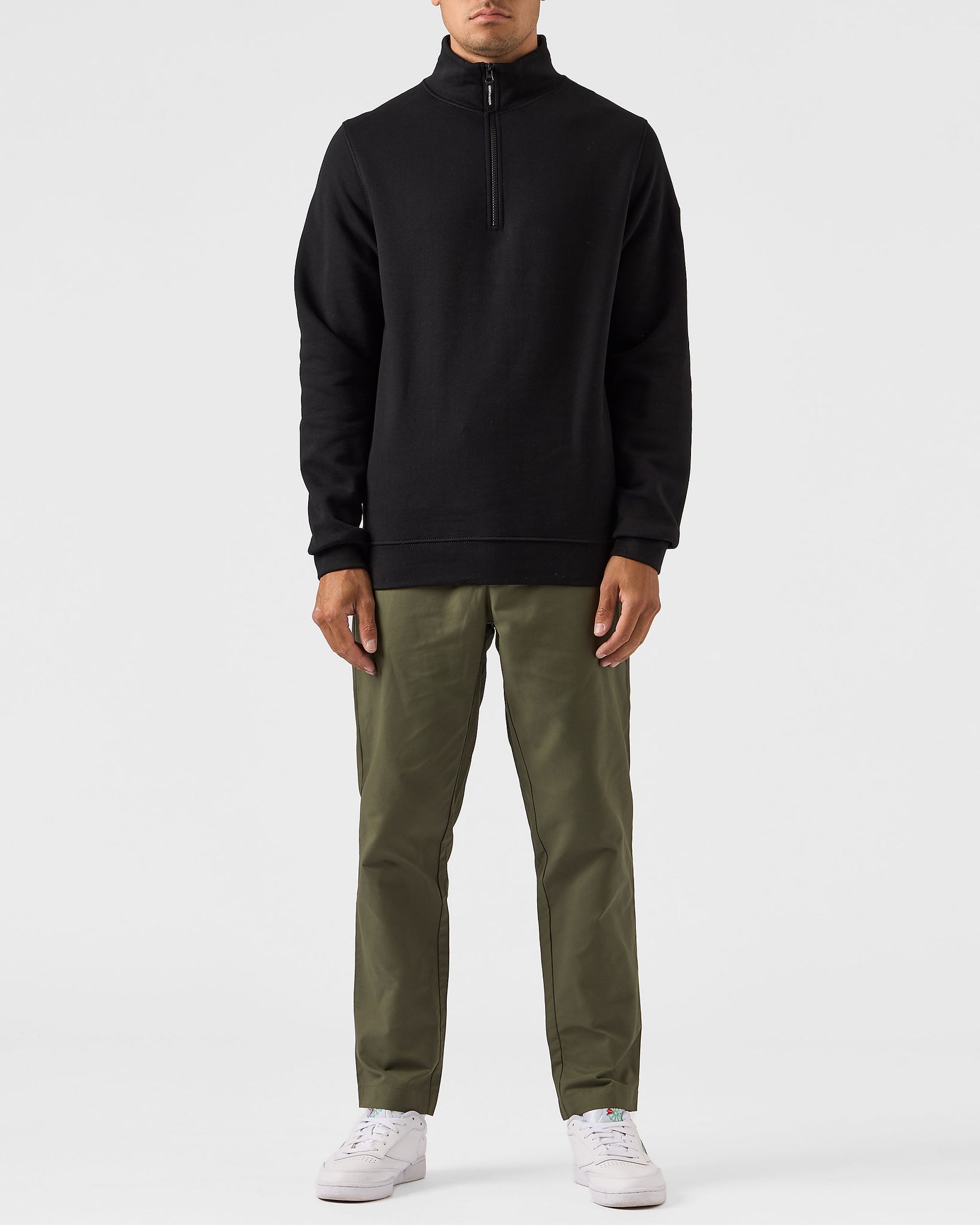 Kraviz Quarter Zip Sweatshirt Black