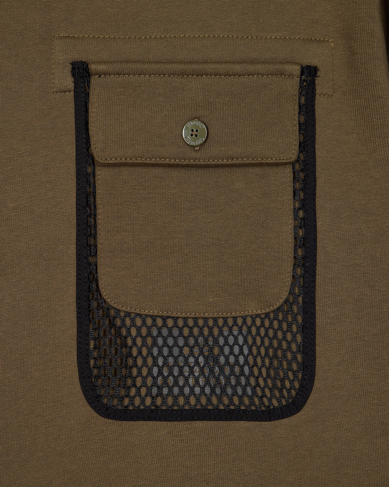 Adiel Mesh Pocket Sweatshirt Dark Green