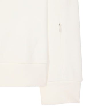 Adiel Mesh Pocket Sweatshirt Winter White