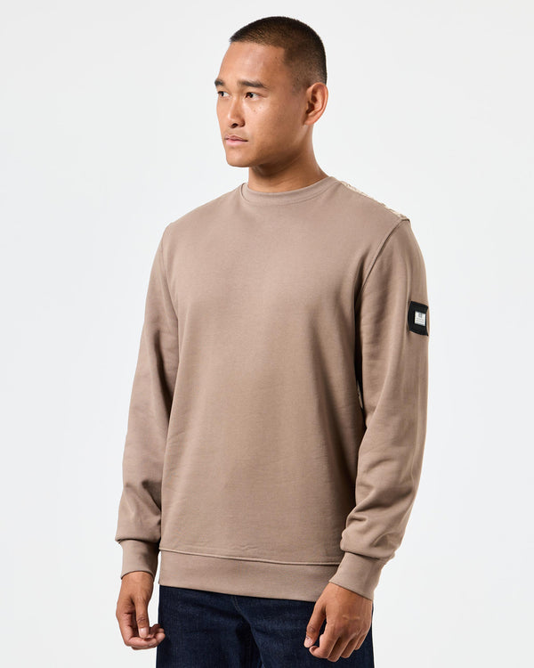 F Bomb Sweatshirt Mocha Brown