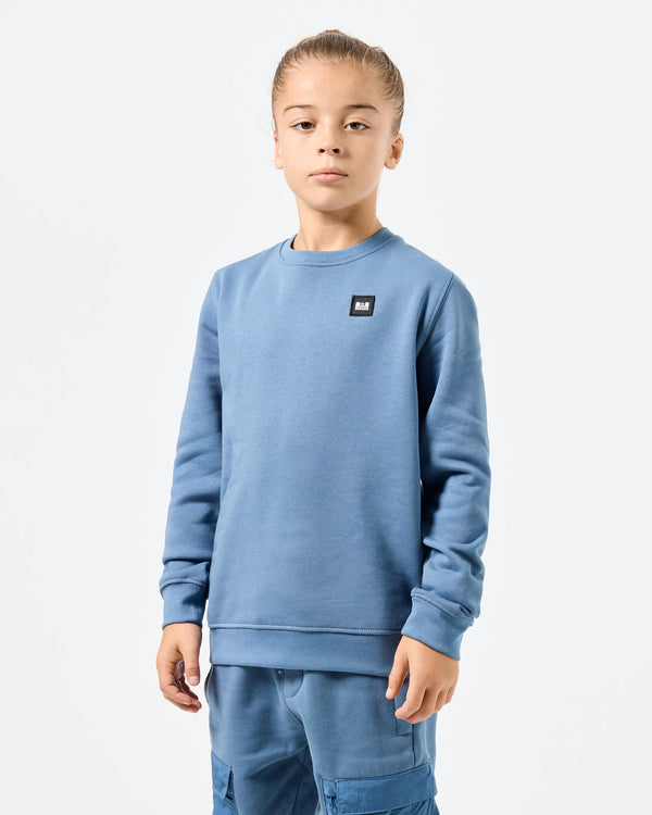 Kids Ferrer Sweatshirt Baltic Blue