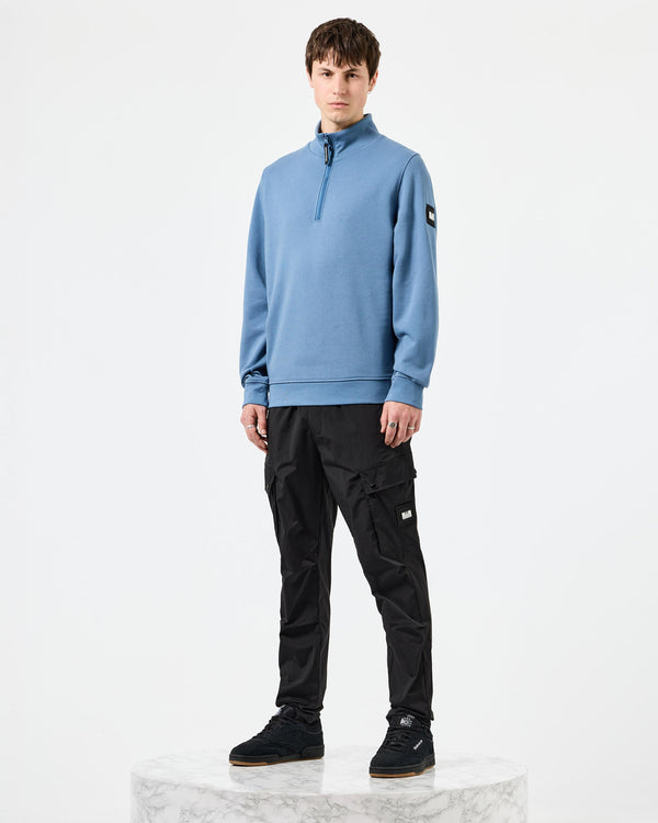 Kraviz Quarter Zip Sweatshirt Baltic Blue