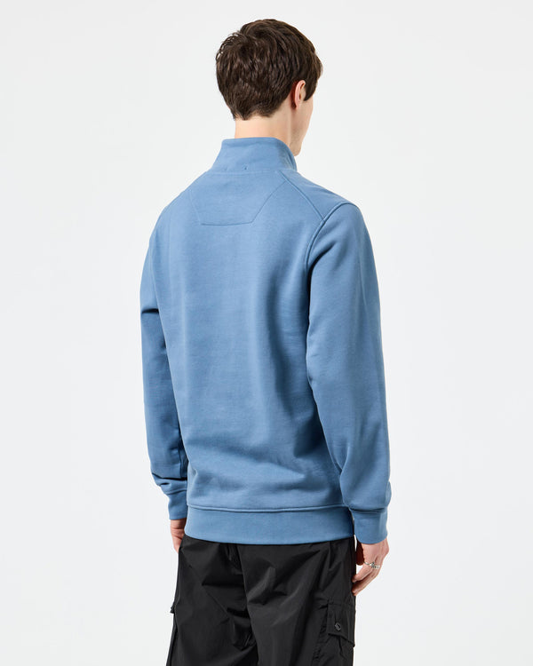 Kraviz Quarter Zip Sweatshirt Baltic Blue