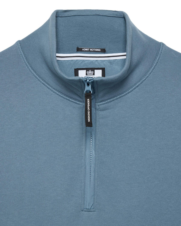 Kraviz Quarter Zip Sweatshirt Baltic Blue