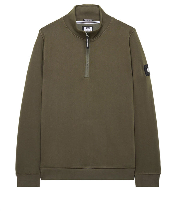 Kraviz Quarter Zip Sweatshirt Castle Green