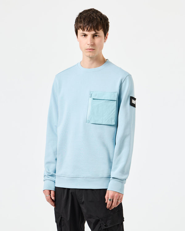 Neve Sweatshirt Arctic Blue