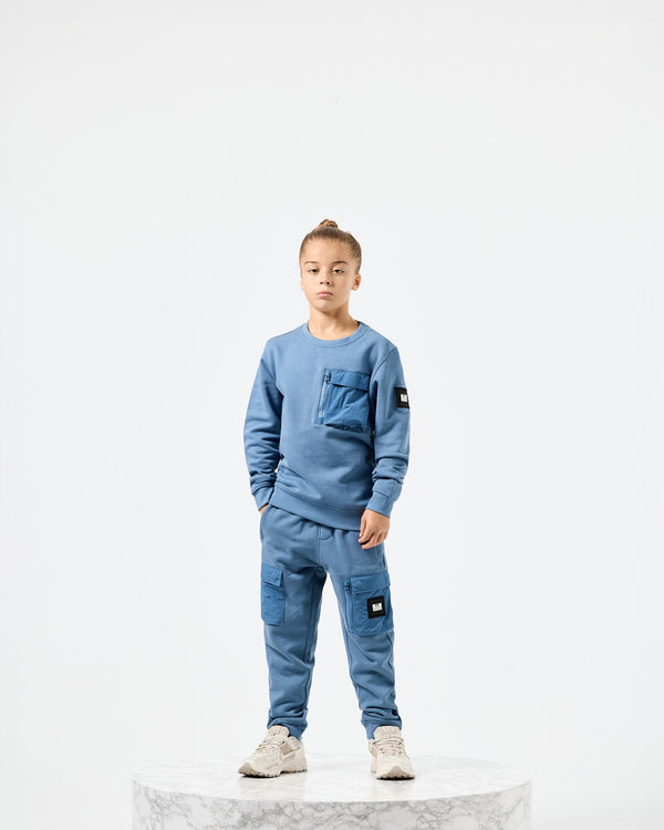 Kids Neve Sweatshirt Baltic Blue