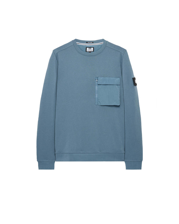 Kids Neve Sweatshirt Baltic Blue