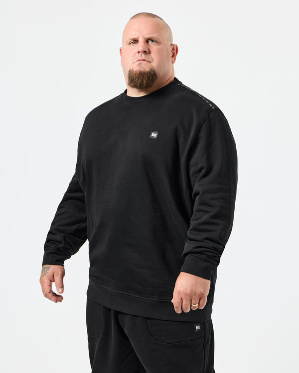 Plus Size - Vega Sweatshirt Black/Mid House Check