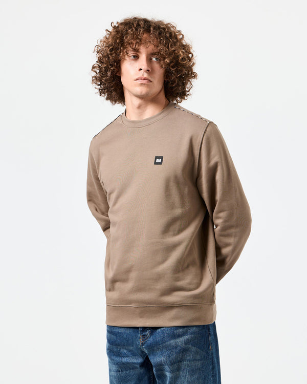 Vega Sweatshirt Mocha Brown/Mid House Check