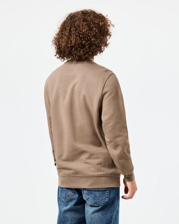 Vega Sweatshirt Mocha Brown/Mid House Check