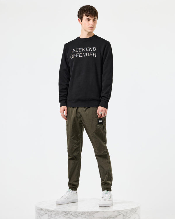 Warwick Sweatshirt Black/Mid House Check