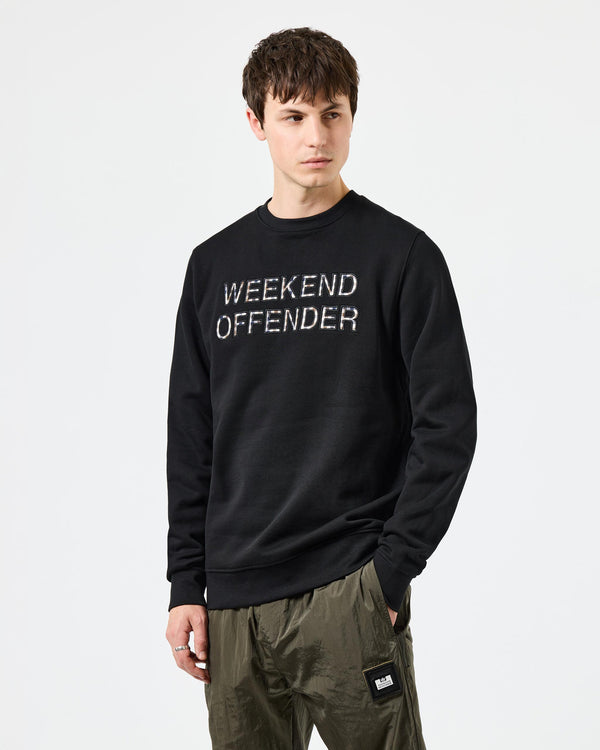 Warwick Sweatshirt Black/Mid House Check