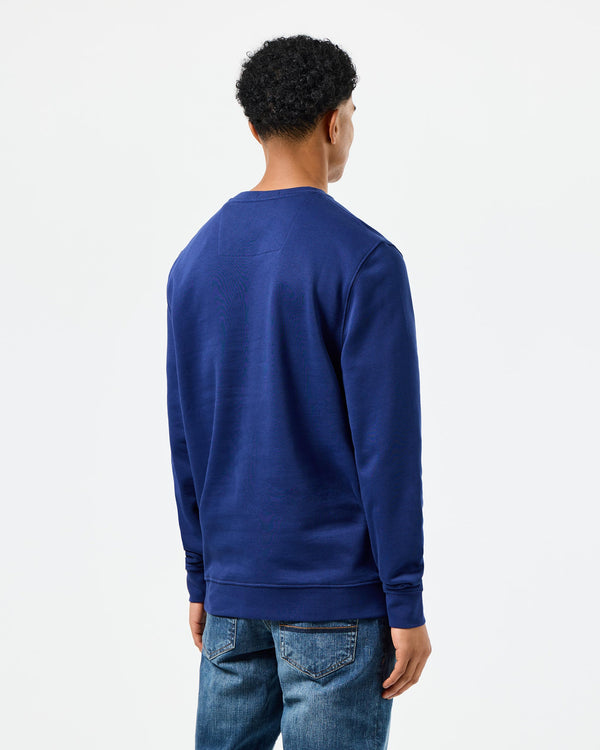 Warwick Sweatshirt Bright Navy/Mid House Check