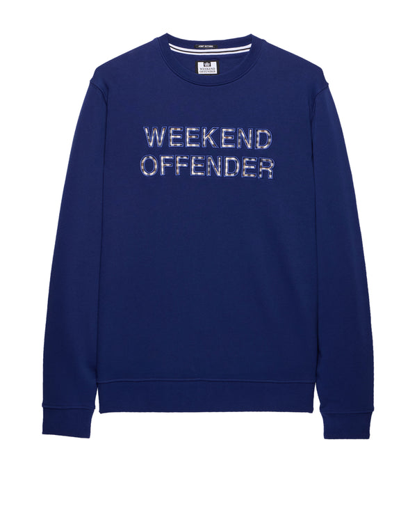 Warwick Sweatshirt Bright Navy/Mid House Check