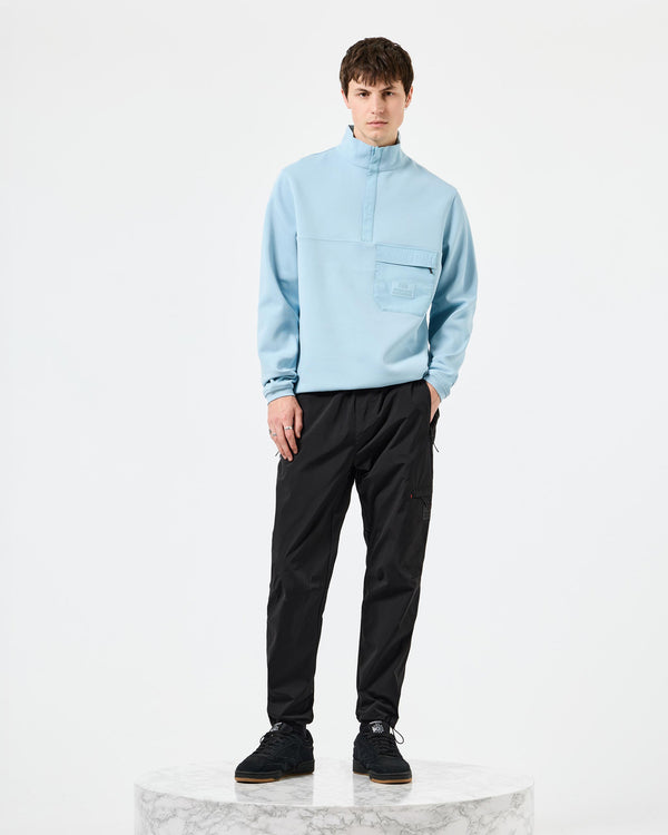 Chimeri Quarter Zip Sweatshirt Arctic Blue