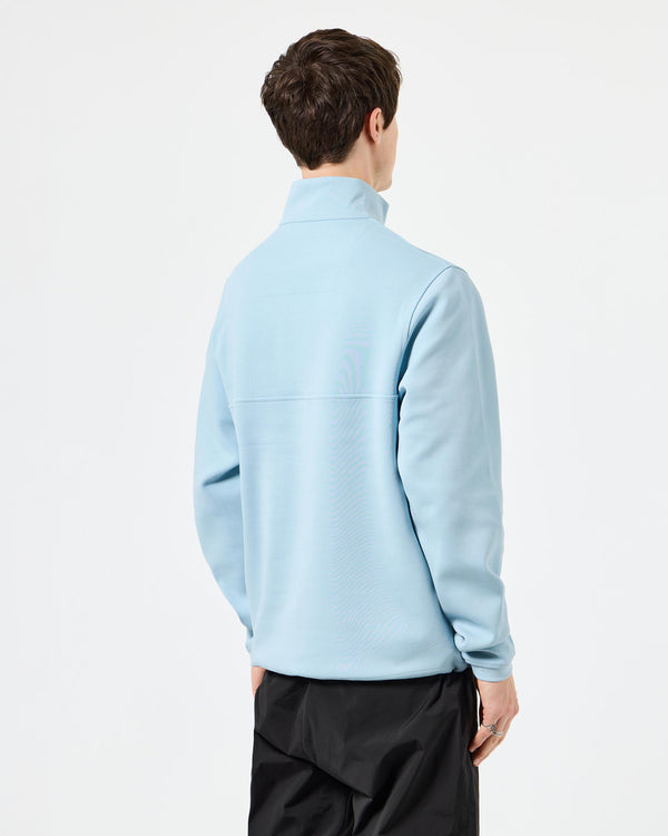 Chimeri Quarter Zip Sweatshirt Arctic Blue