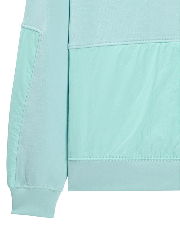 Sirenko Pocket Sweatshirt Celeste Green