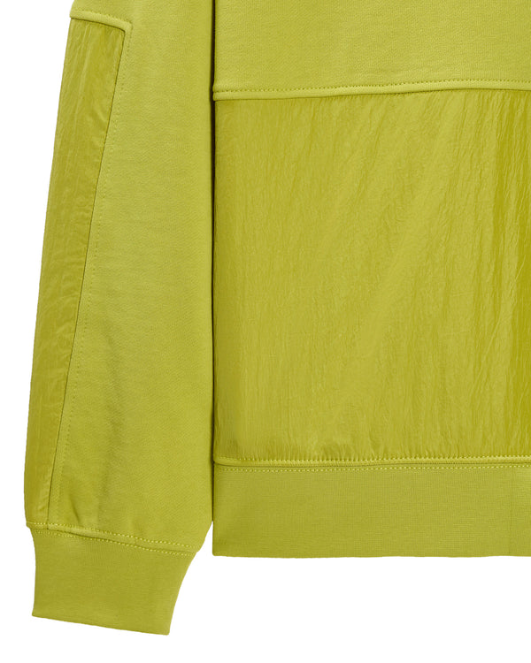 Sirenko Pocket Sweatshirt Limeish Green