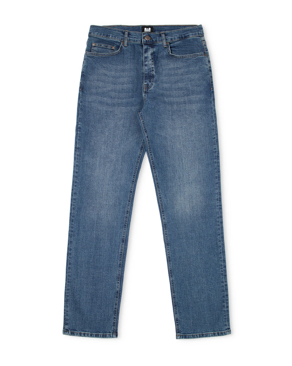 Straight Fit Denim Jeans Washed Vintage