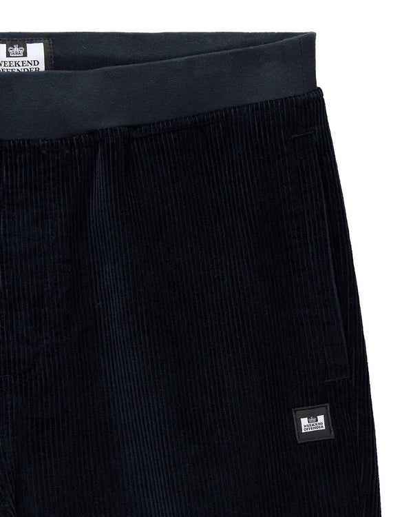 Hemsley Cord Track Bottoms Navy