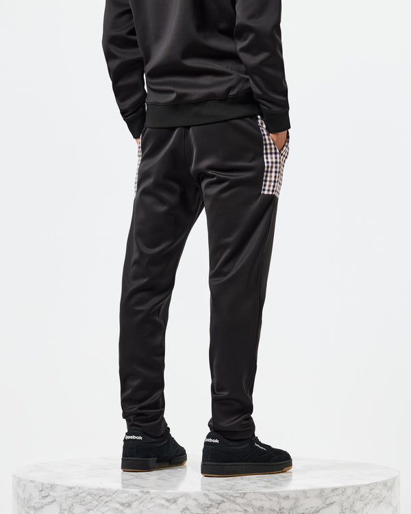 Campos Tricot Track Pants Black/Mid House Check