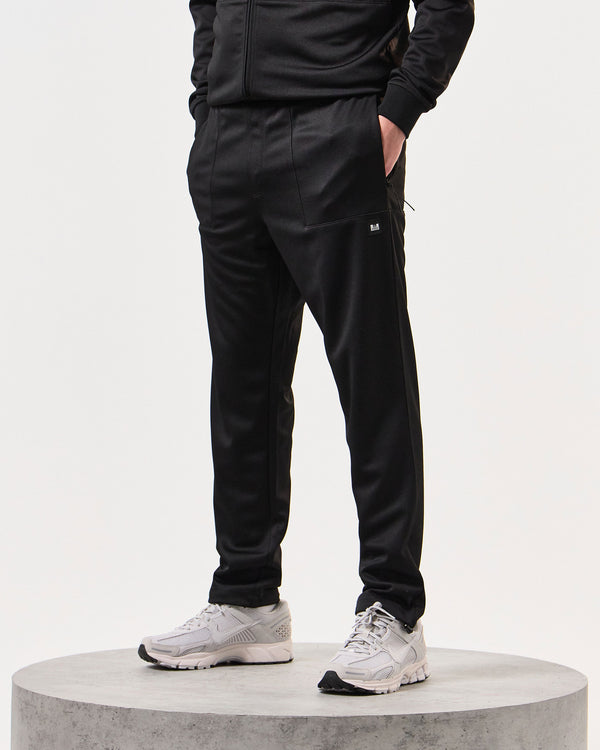 Cecela Tricot Track Pants Black