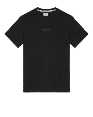 Millergrove T-Shirt Black/Peridot Green