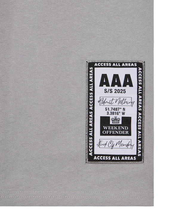 AAA Graphic T-Shirt Smokey Grey