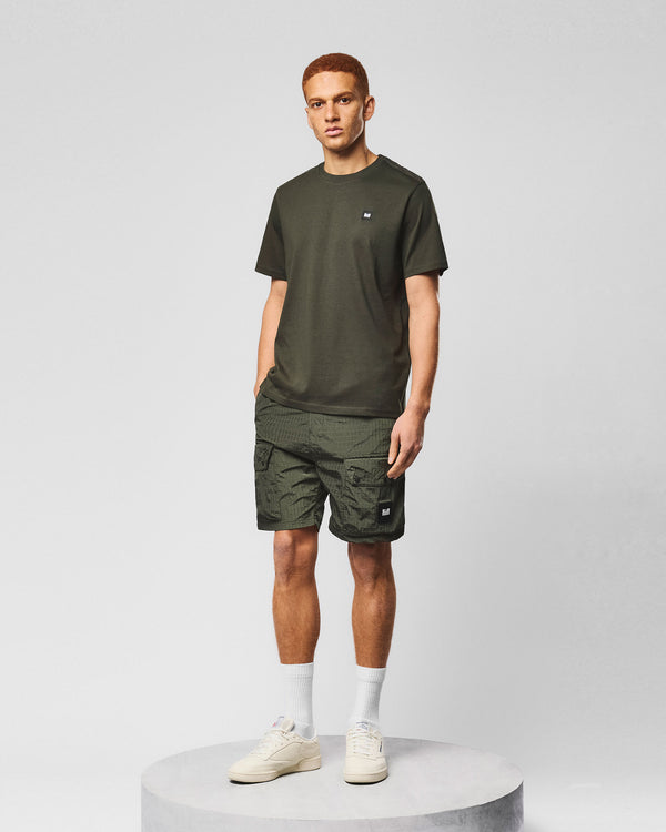 Garcia T-Shirt Schwarzwaldgrün