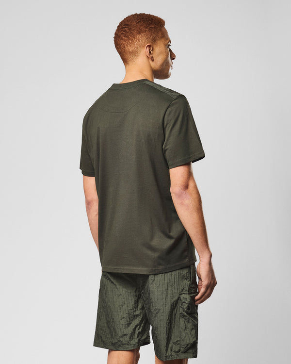 Garcia T-Shirt Schwarzwaldgrün