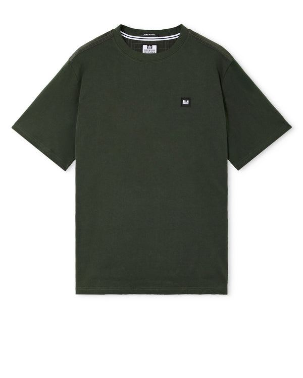 Garcia T-Shirt Black Forest Green