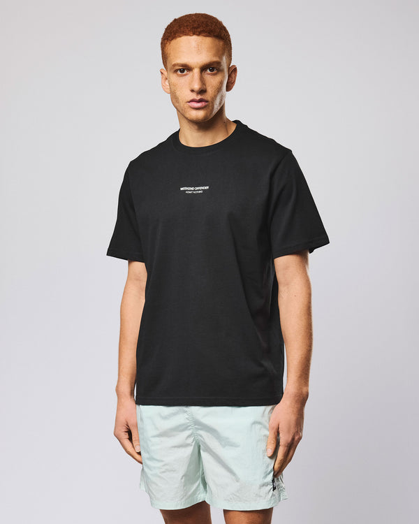 Maglietta Millergrove nera/verde amazzonite